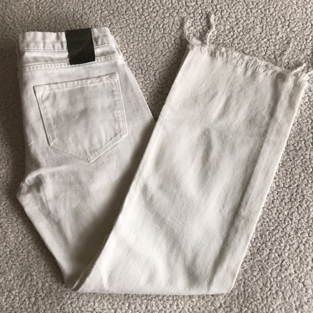 All Saints Belle cropped flare jeans 26 New - Picture 9 of 16
